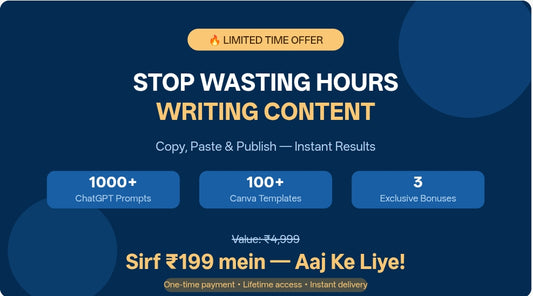 1000+ Ultimate ChatGPT Prompts & 100+ Canva Templates Bundle